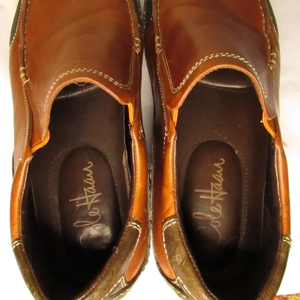 Cole Haan Brown Leather Loafers